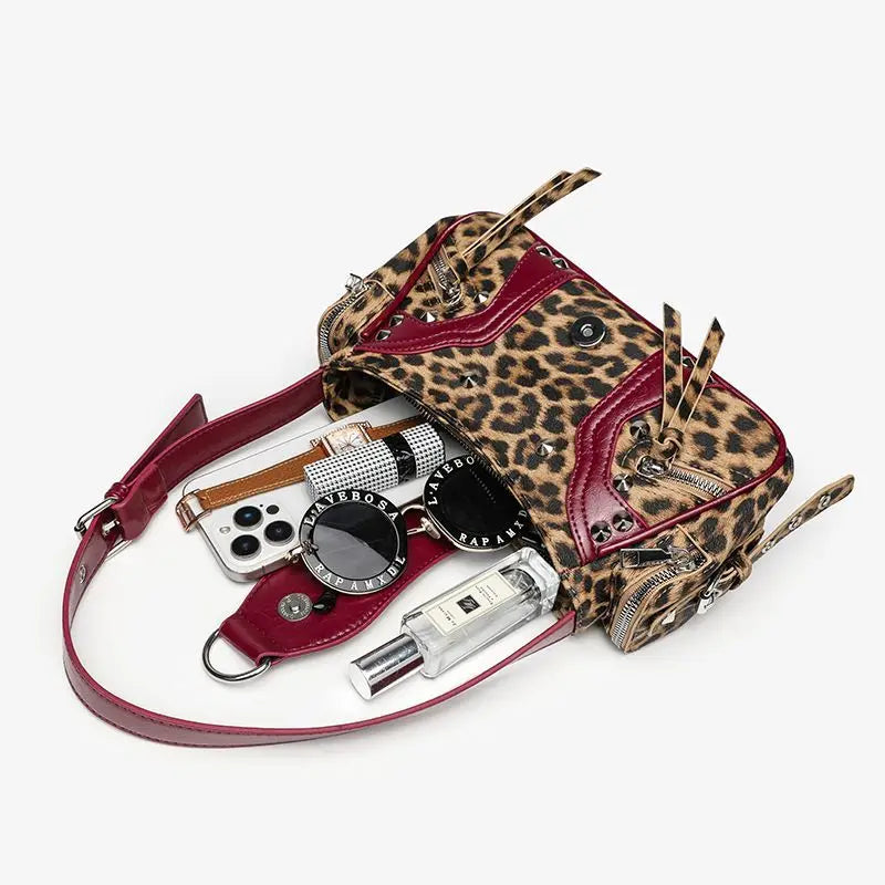 Y2K Rivet Shoulder Bag