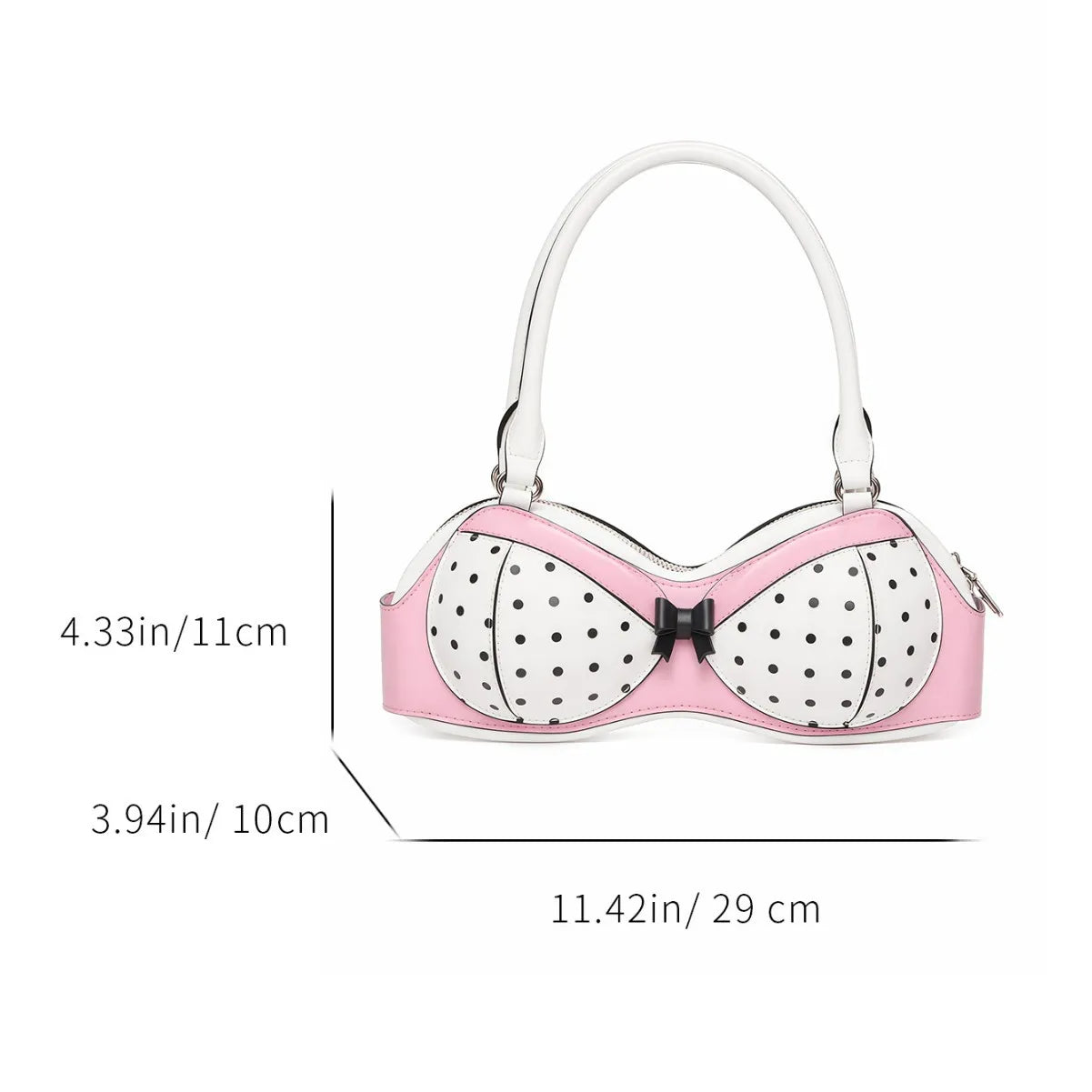 Polka Dot Bra Bag