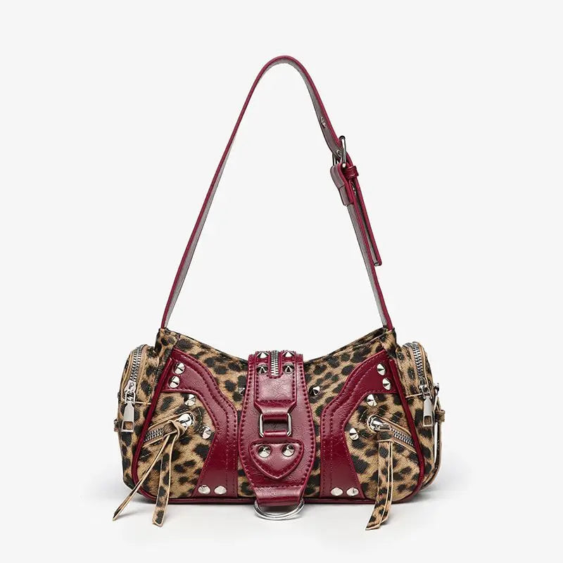 Y2K Rivet Shoulder Bag